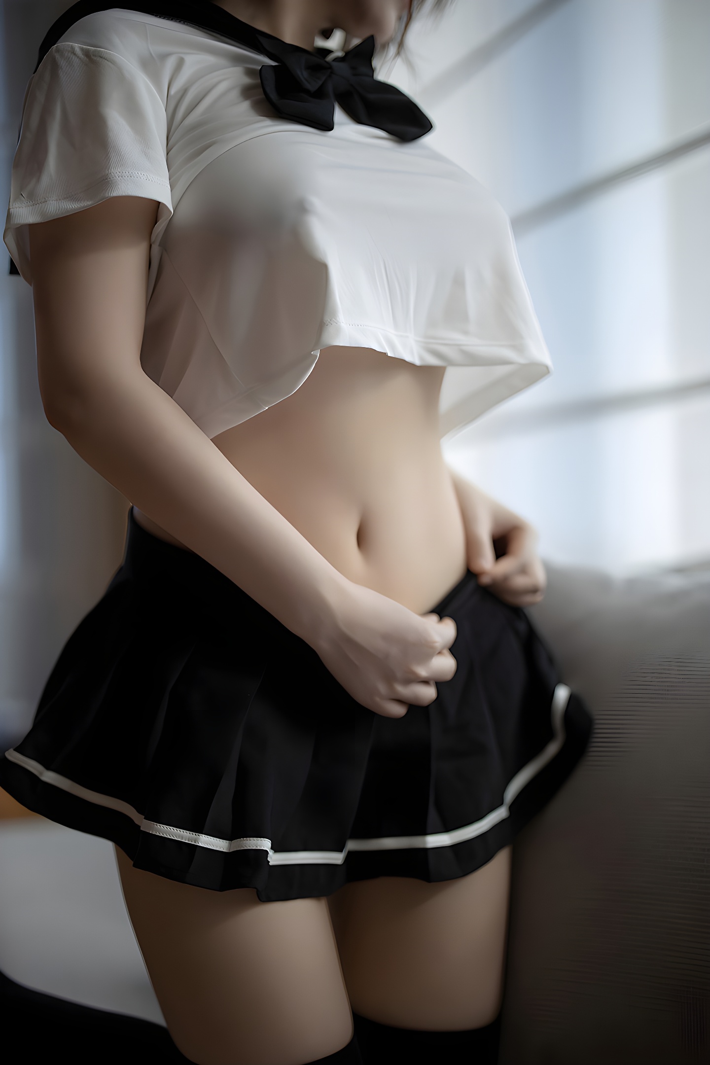 绯月樱真空激凸写真：性感与艺术的完美结合