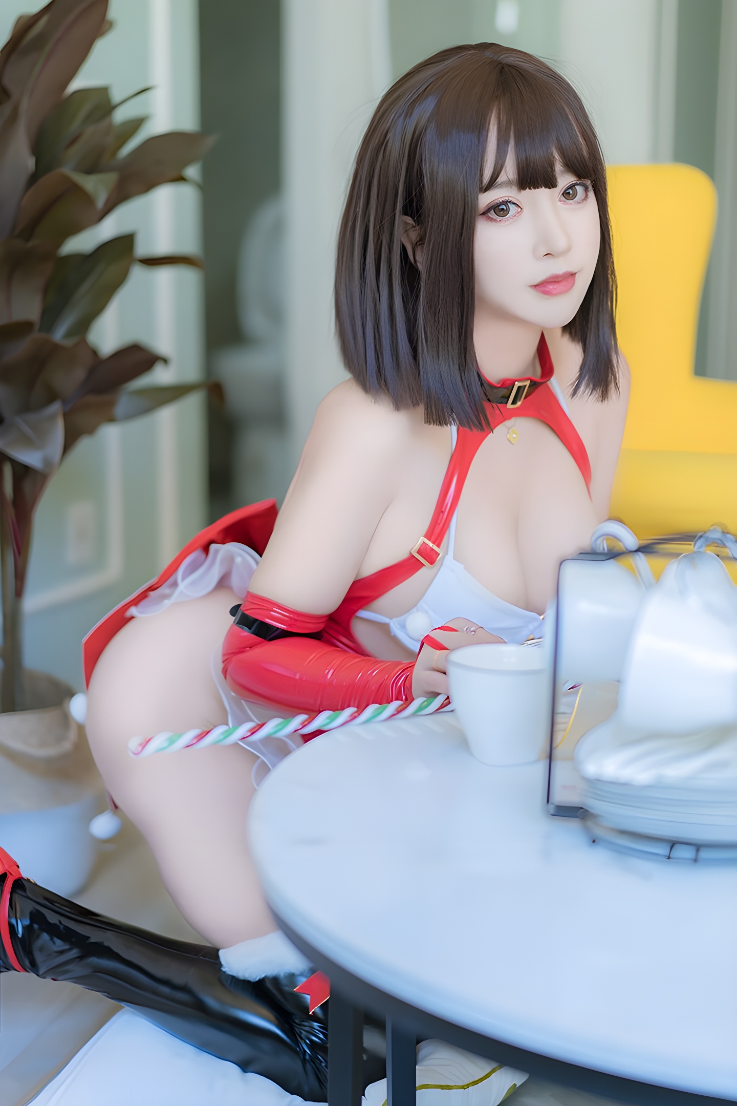 节日诱惑：圣诞主题死库水蜜臀时尚写真