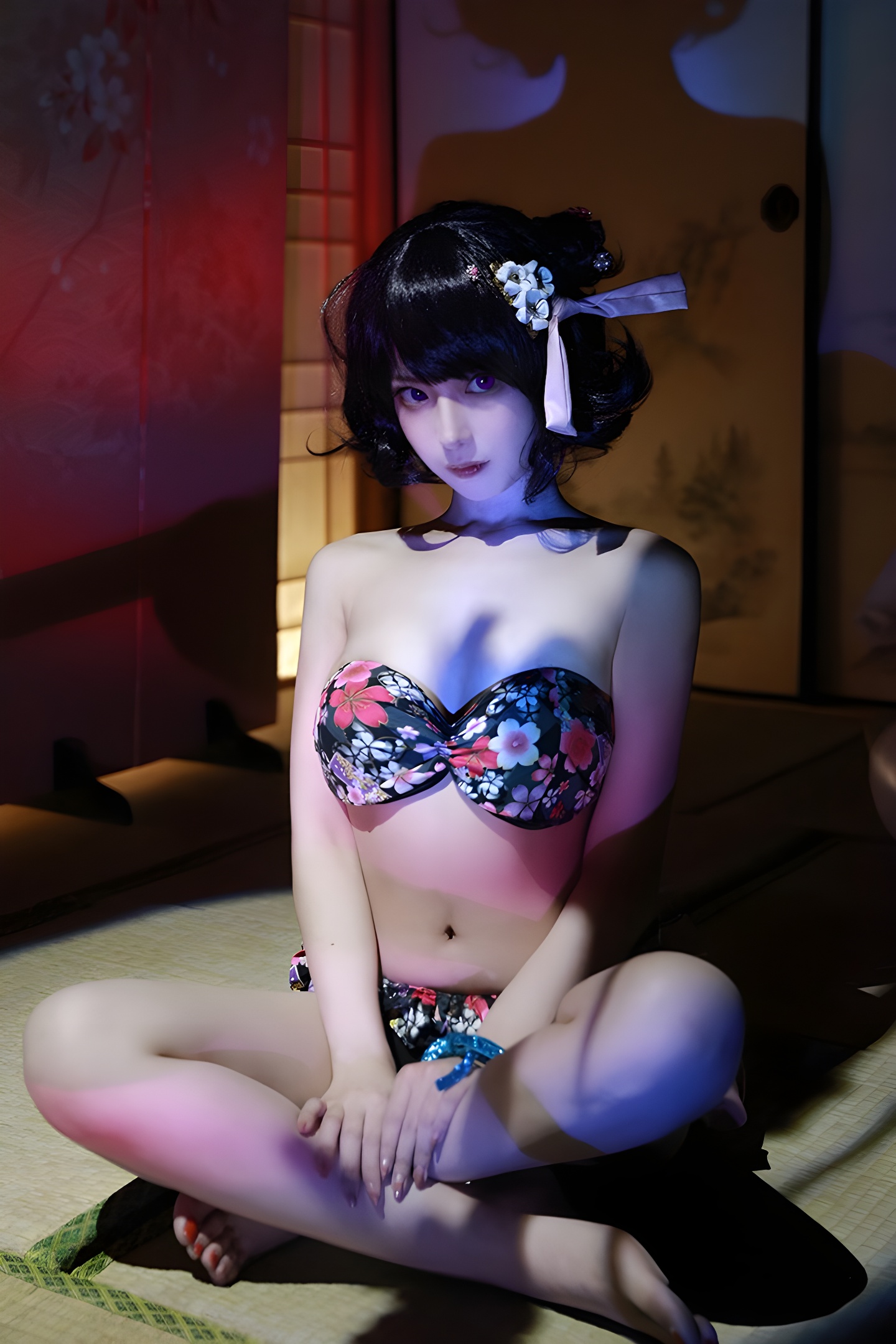 画仙COS小鹿鹿：夺命娇体与唯美性感的完美结合