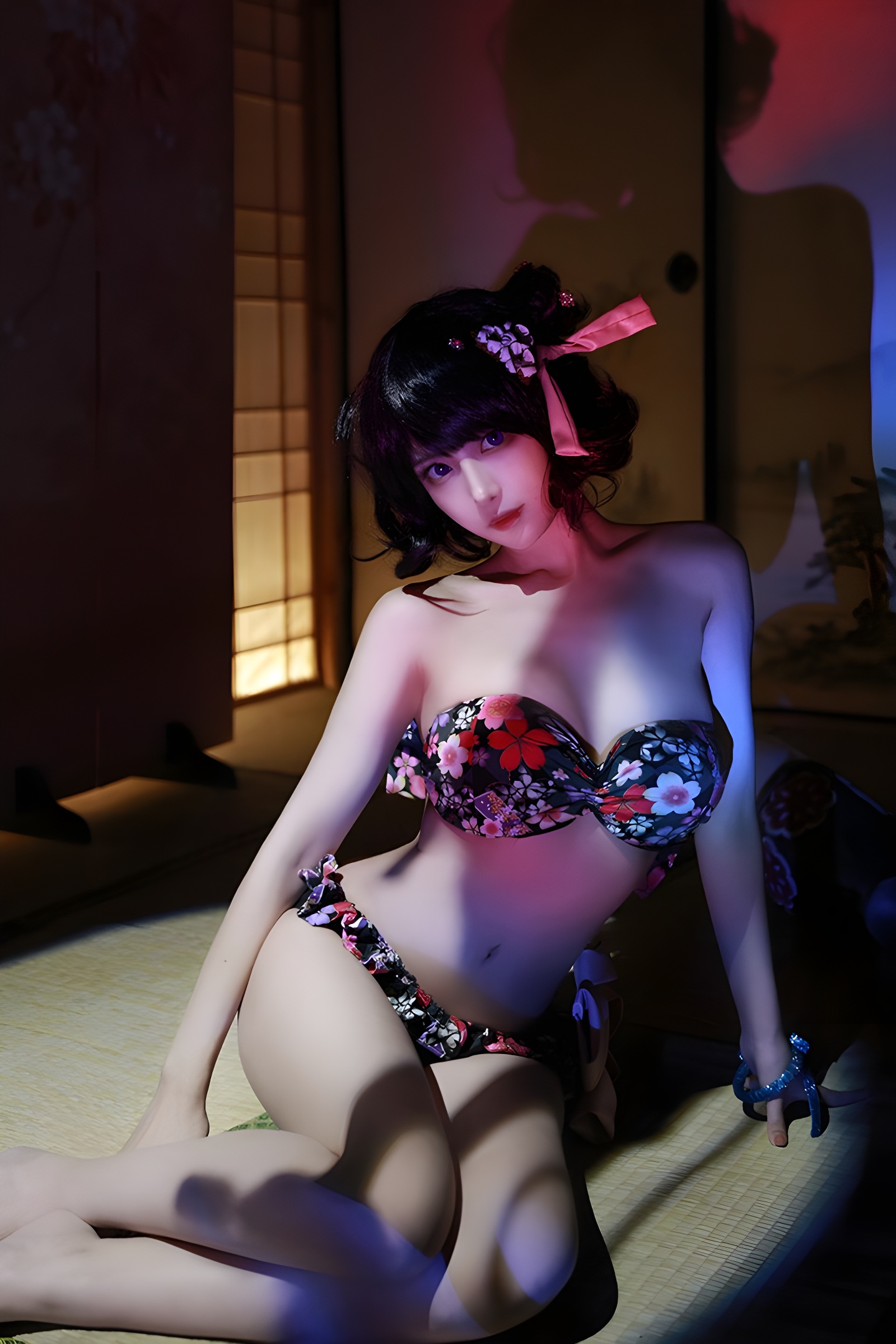 画仙COS小鹿鹿：夺命娇体与唯美性感的完美结合