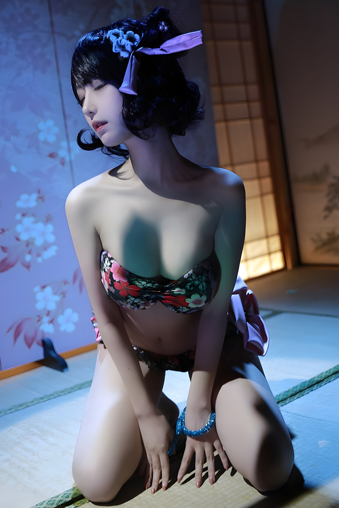 画仙COS小鹿鹿：夺命娇体与唯美性感的完美结合