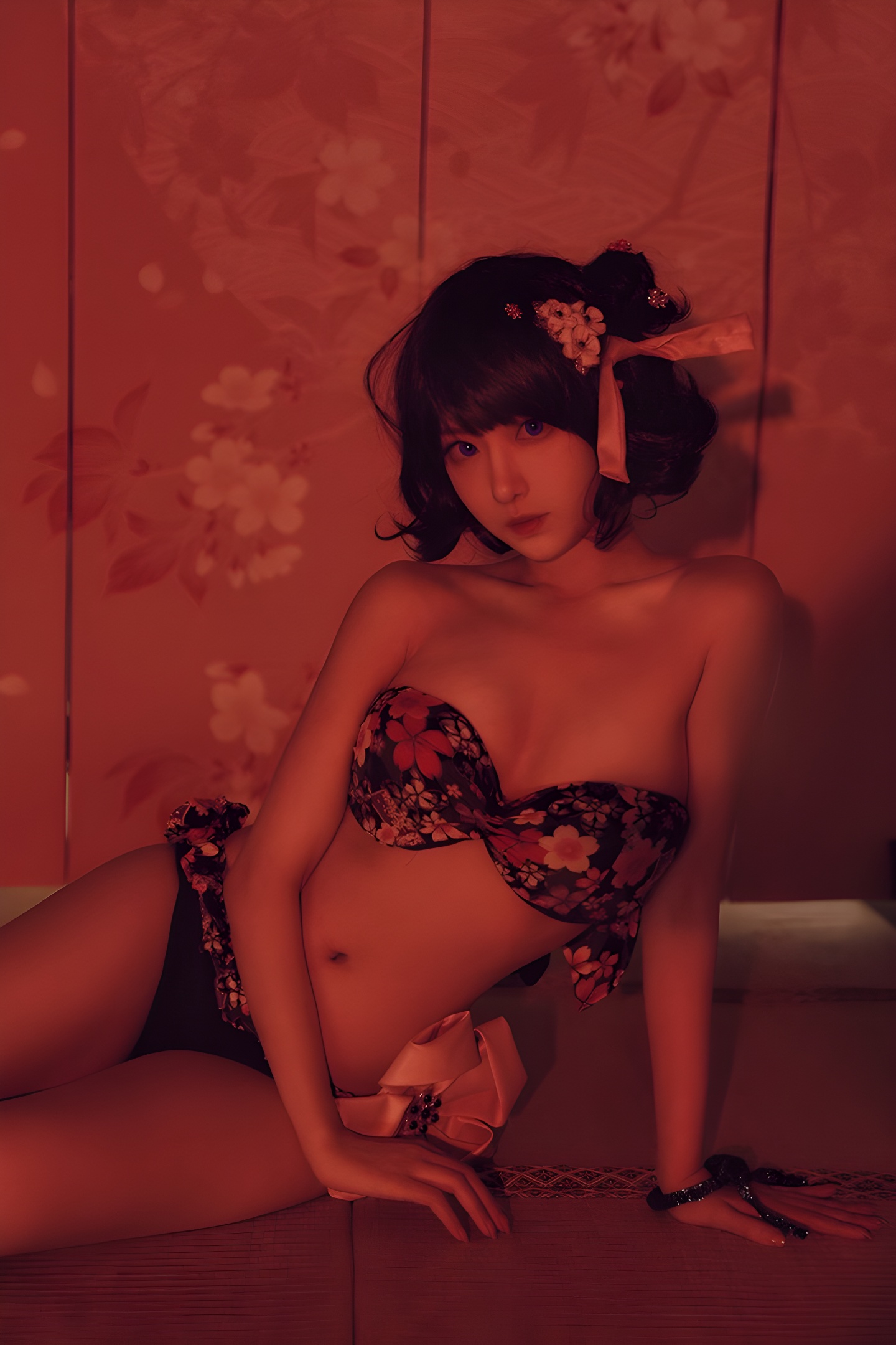 画仙COS小鹿鹿：夺命娇体与唯美性感的完美结合