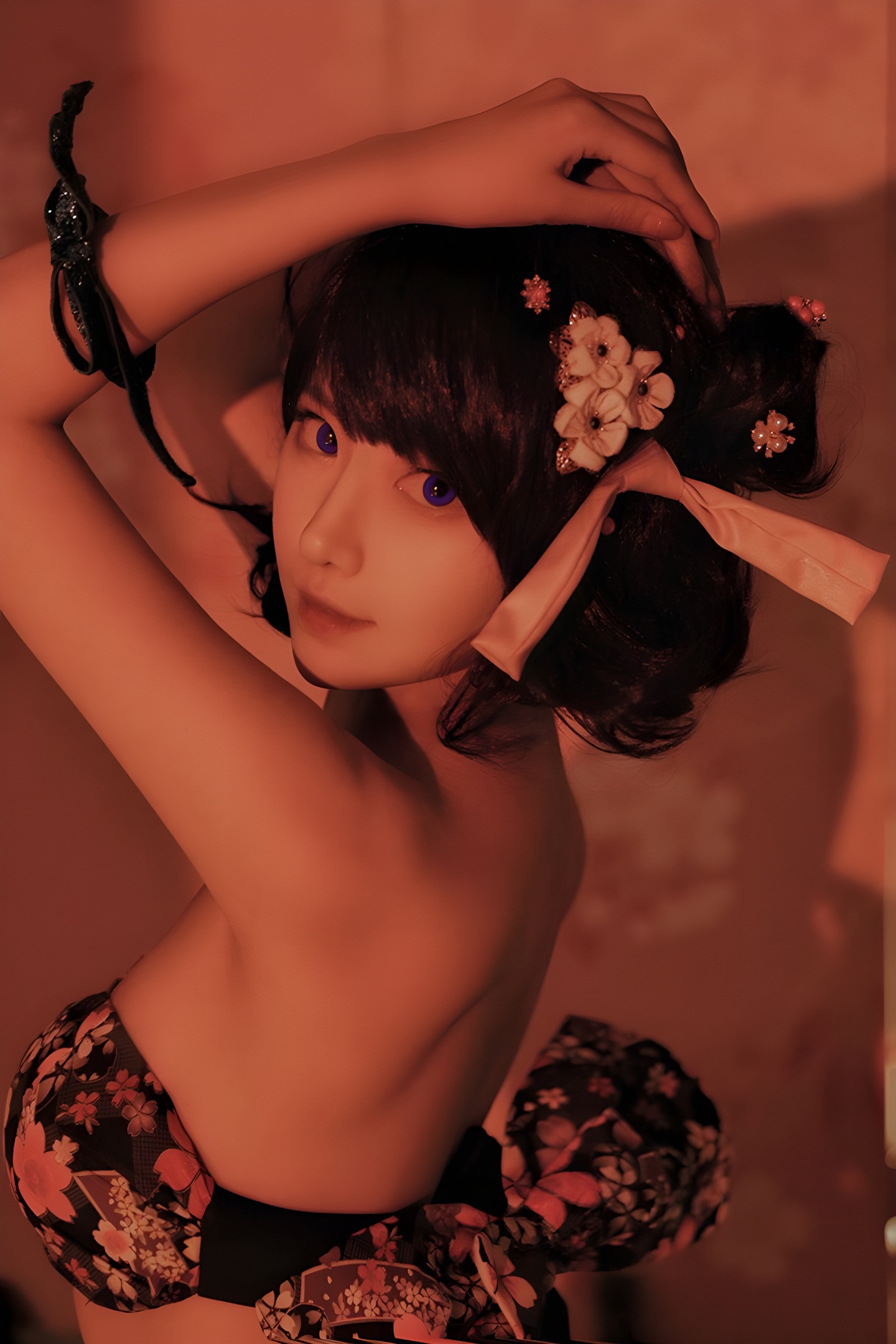 画仙COS小鹿鹿：夺命娇体与唯美性感的完美结合