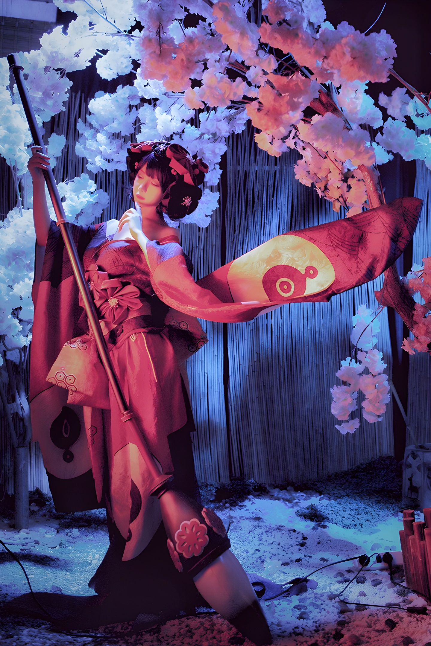 画仙COS小鹿鹿：夺命娇体与唯美性感的完美结合