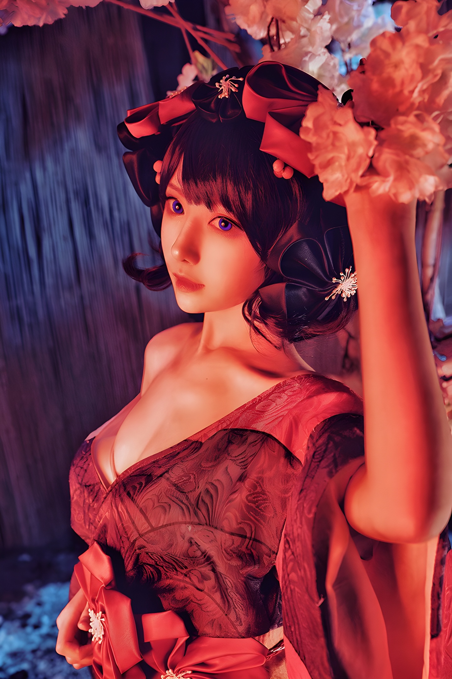 画仙COS小鹿鹿：夺命娇体与唯美性感的完美结合