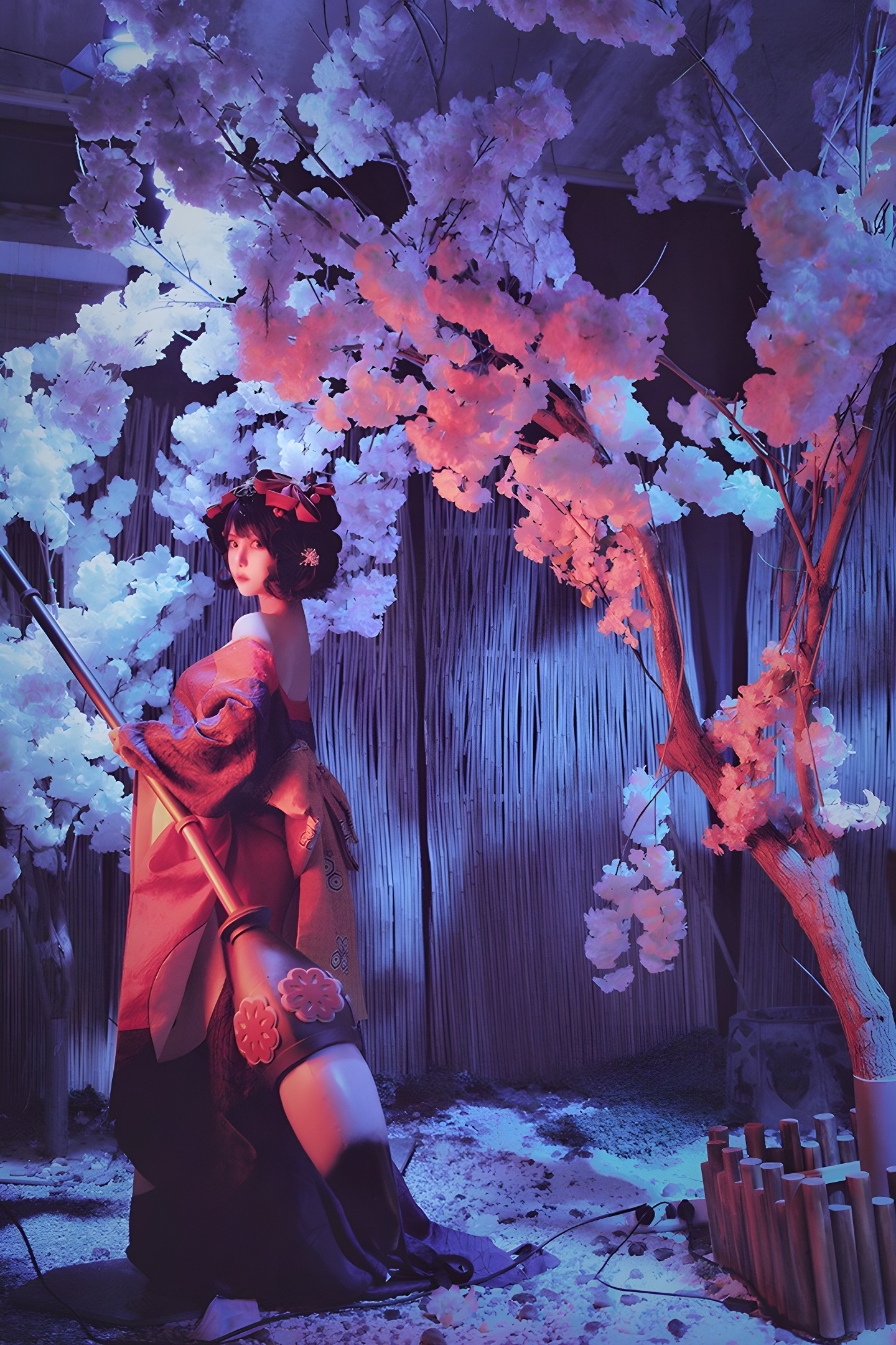 画仙COS小鹿鹿：夺命娇体与唯美性感的完美结合