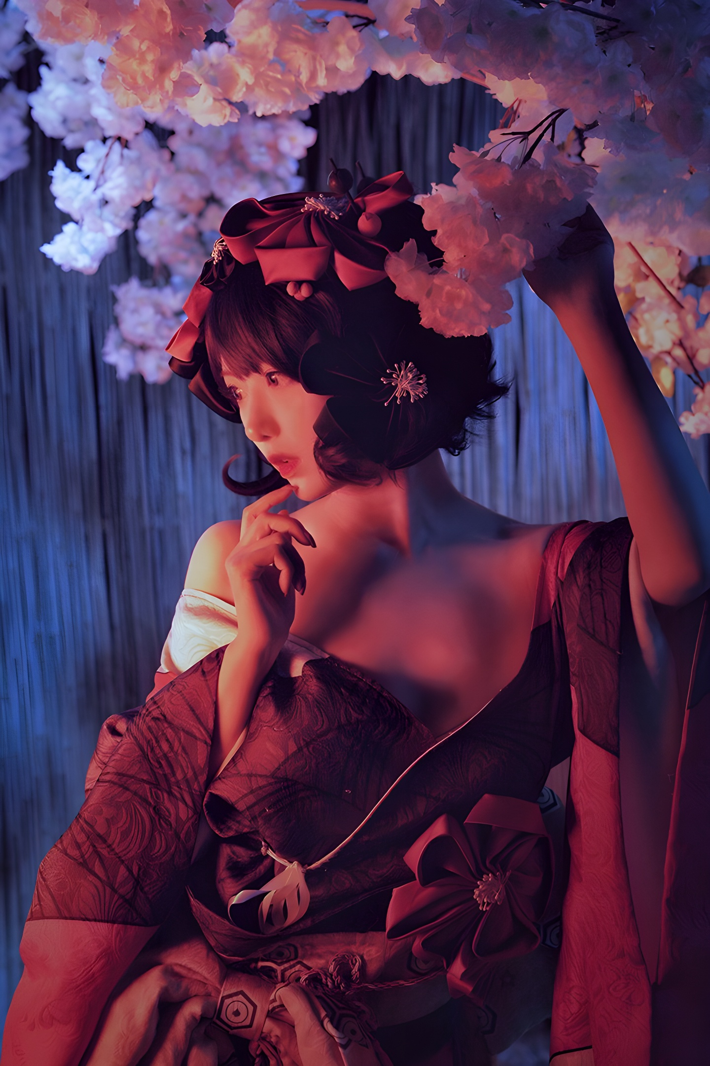 画仙COS小鹿鹿：夺命娇体与唯美性感的完美结合