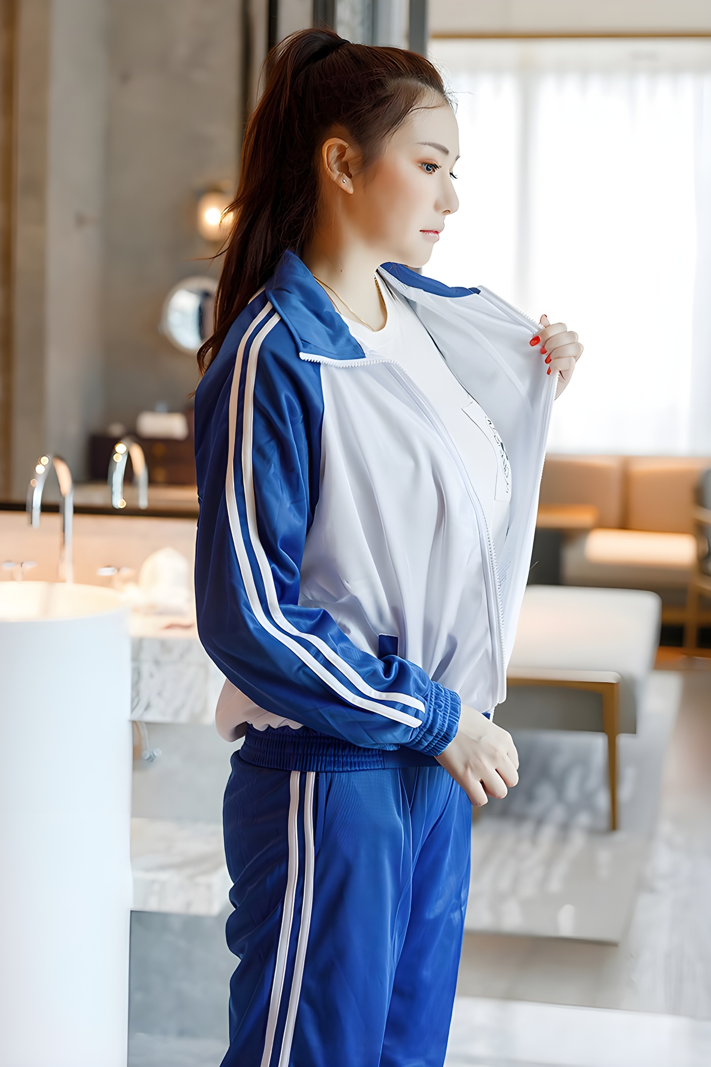 宝藏学生妹Evon：校服下的清纯与性感碰撞