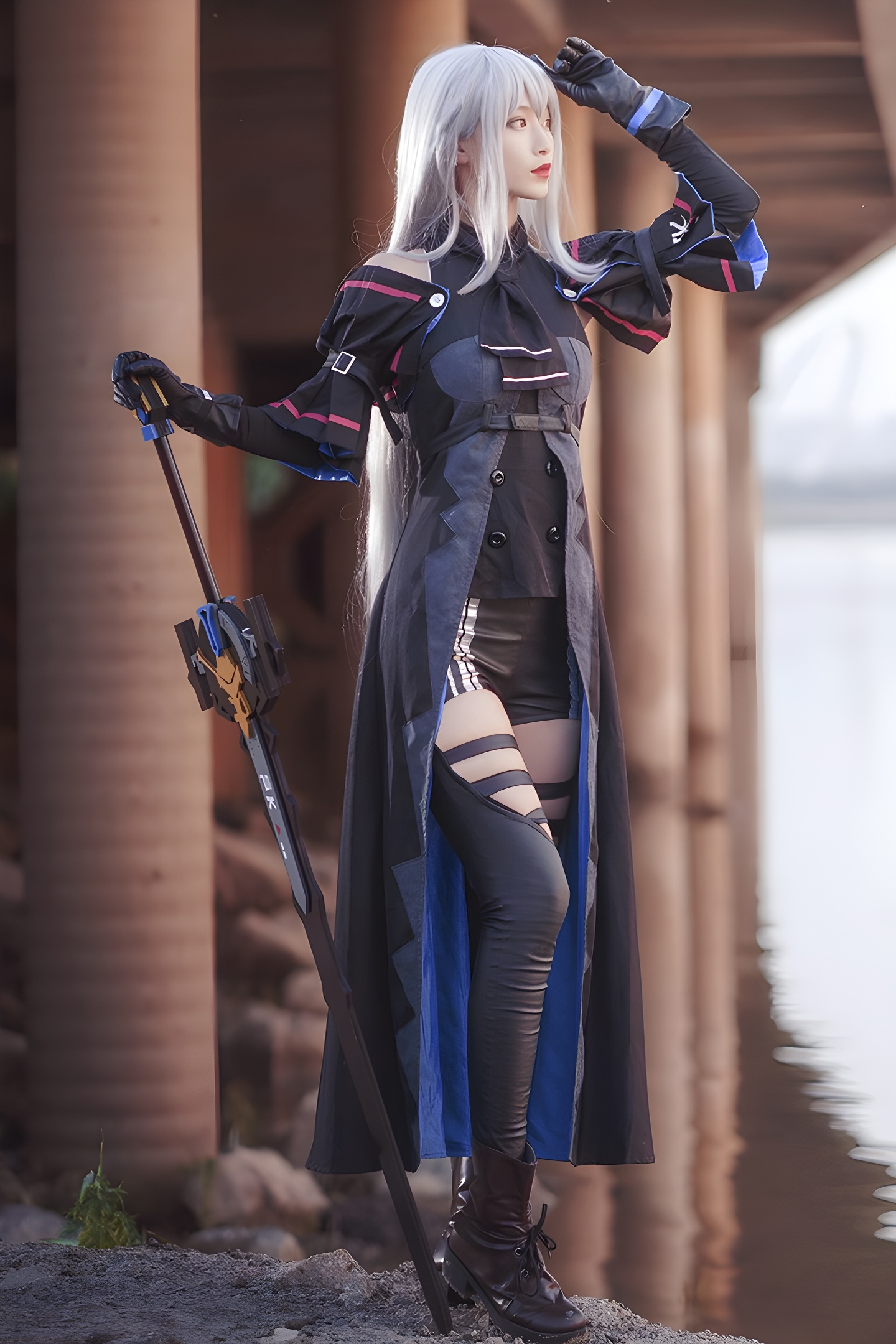 鬼舞禁欲束缚调教：COSPLAY与铁板烧的视觉盛宴