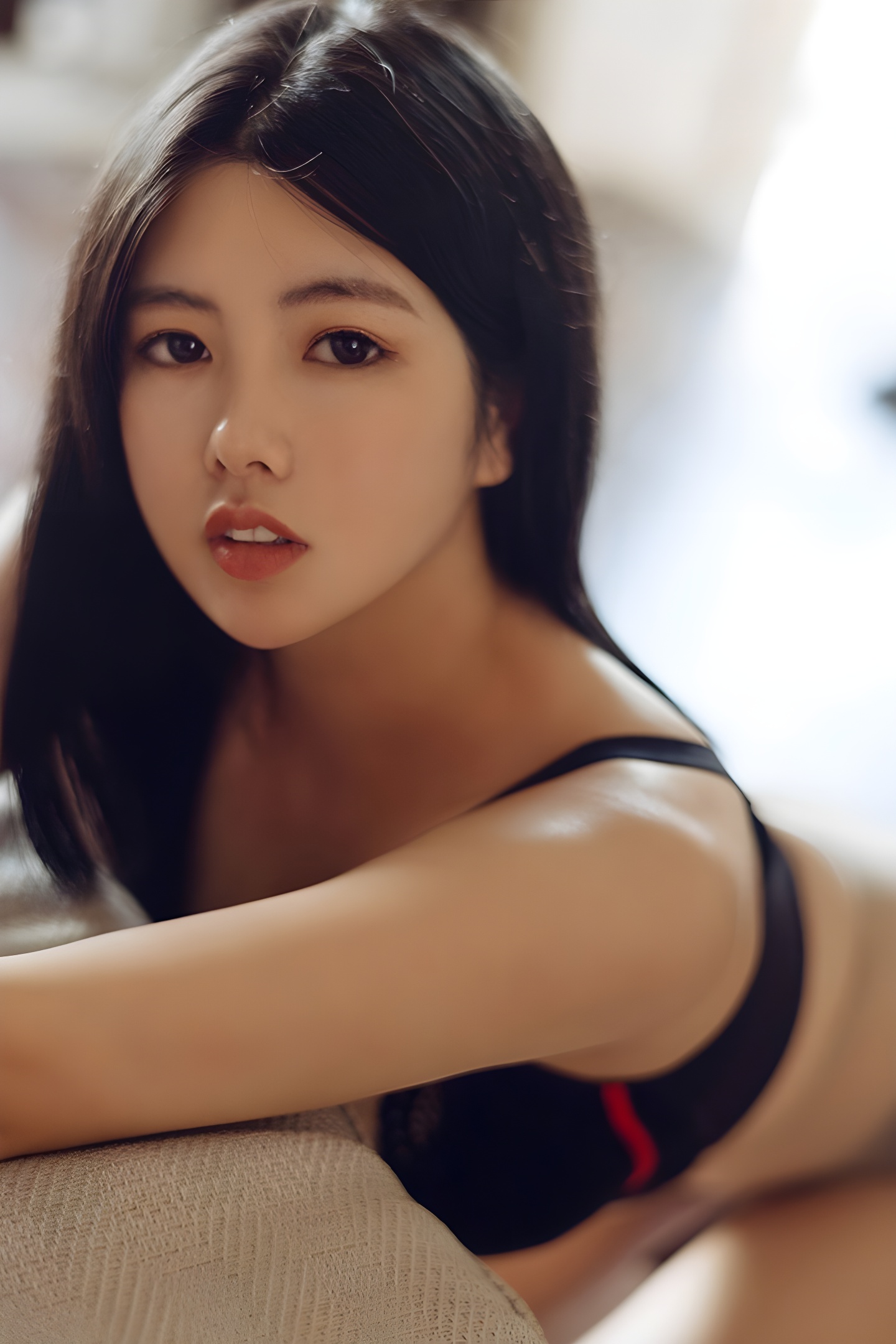 娜露蜜汁丝袜美臀：女仆诱惑的极致展现