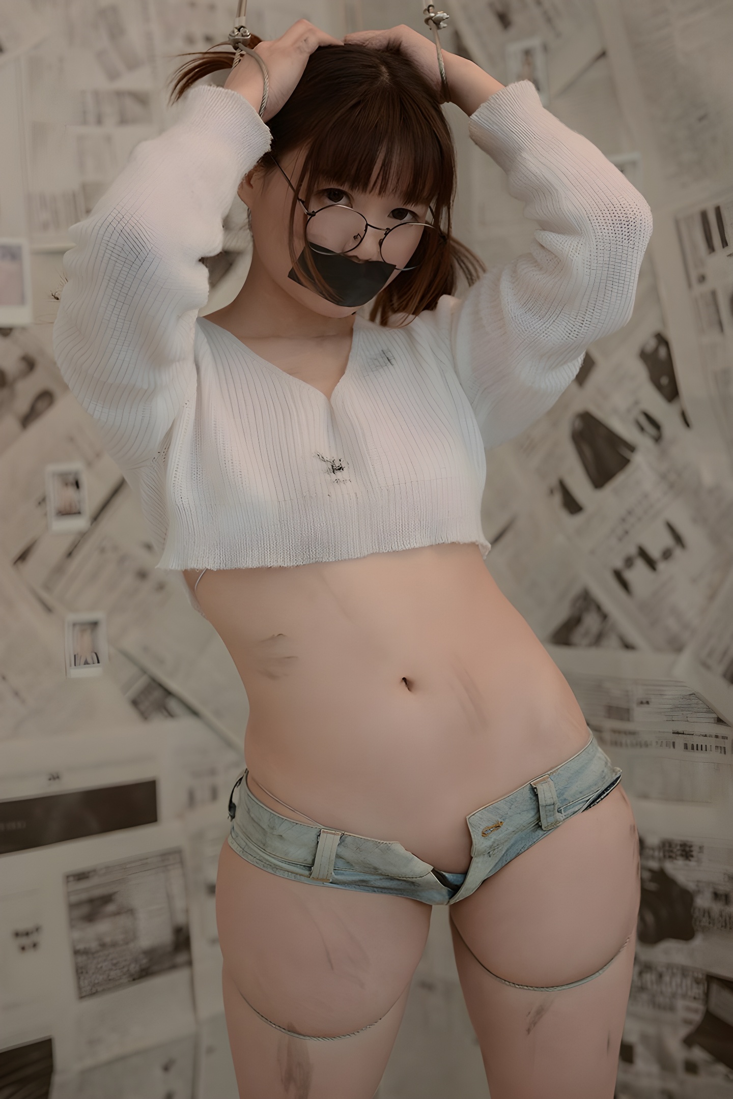 随欲调教下的萝莉摄影：甜美与张力的完美结合