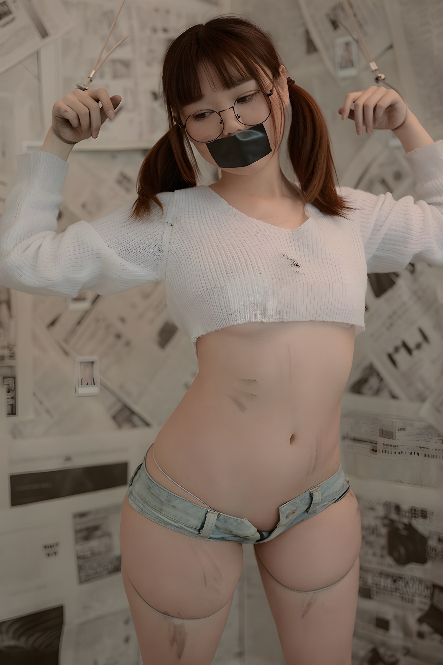 随欲调教下的萝莉摄影：甜美与张力的完美结合