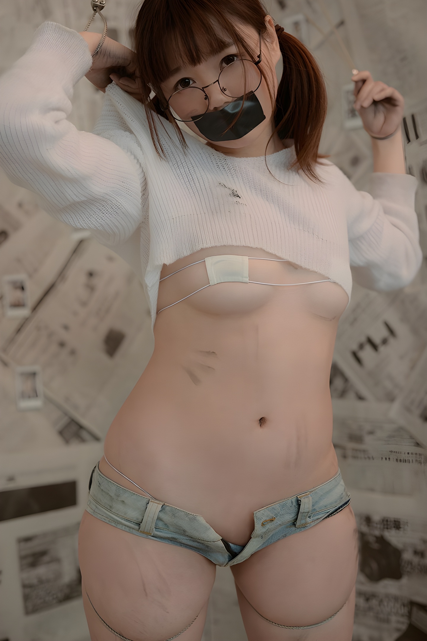 随欲调教下的萝莉摄影：甜美与张力的完美结合