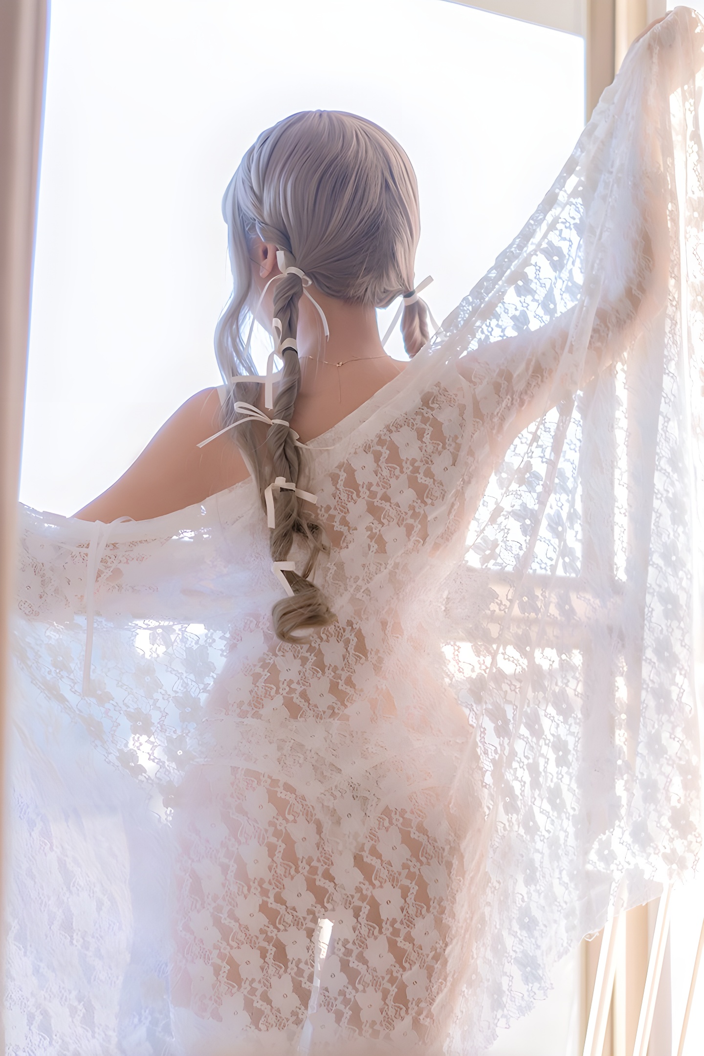 性感COS少女米线线：情窦初开大秀迷人美乳