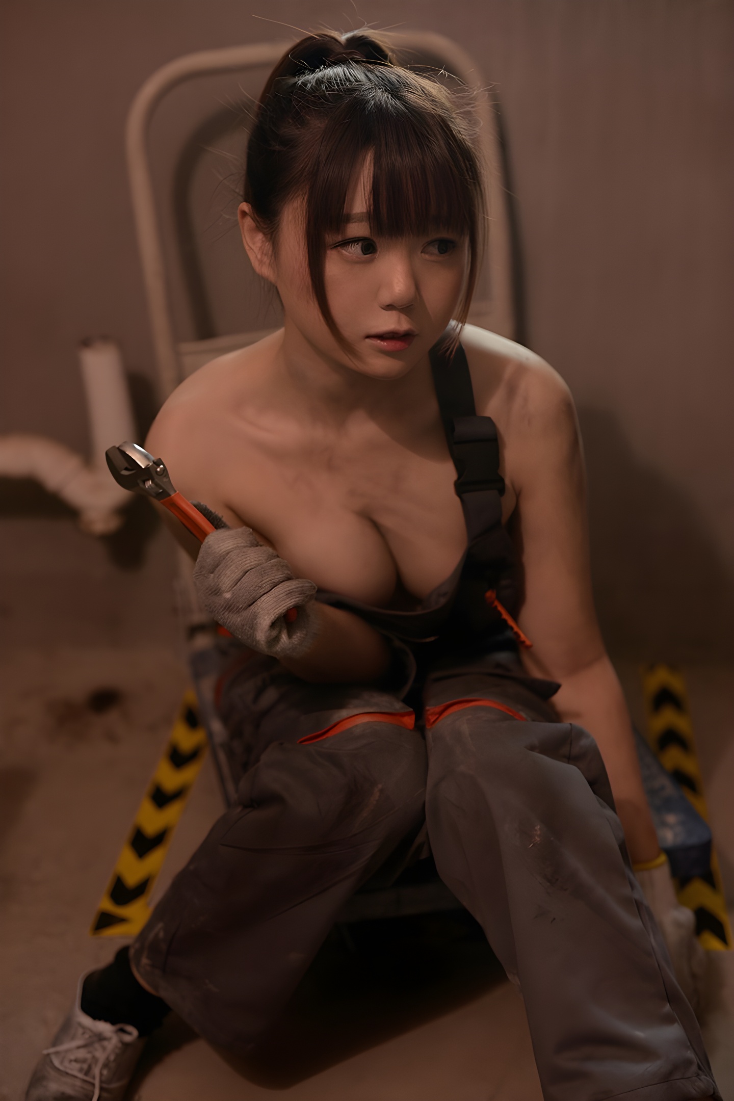 苦力少女肉肉裸身捆绑调教：揭示社会不公的视觉叙事