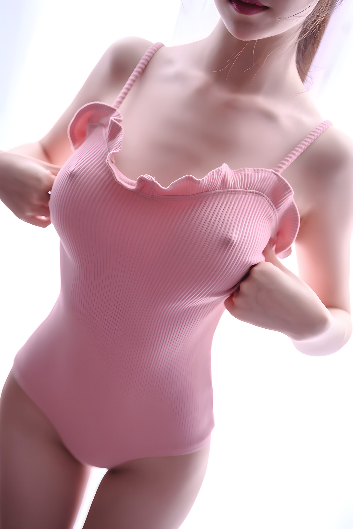 蜜汁奶娘利世马甲线美乳性感写真集