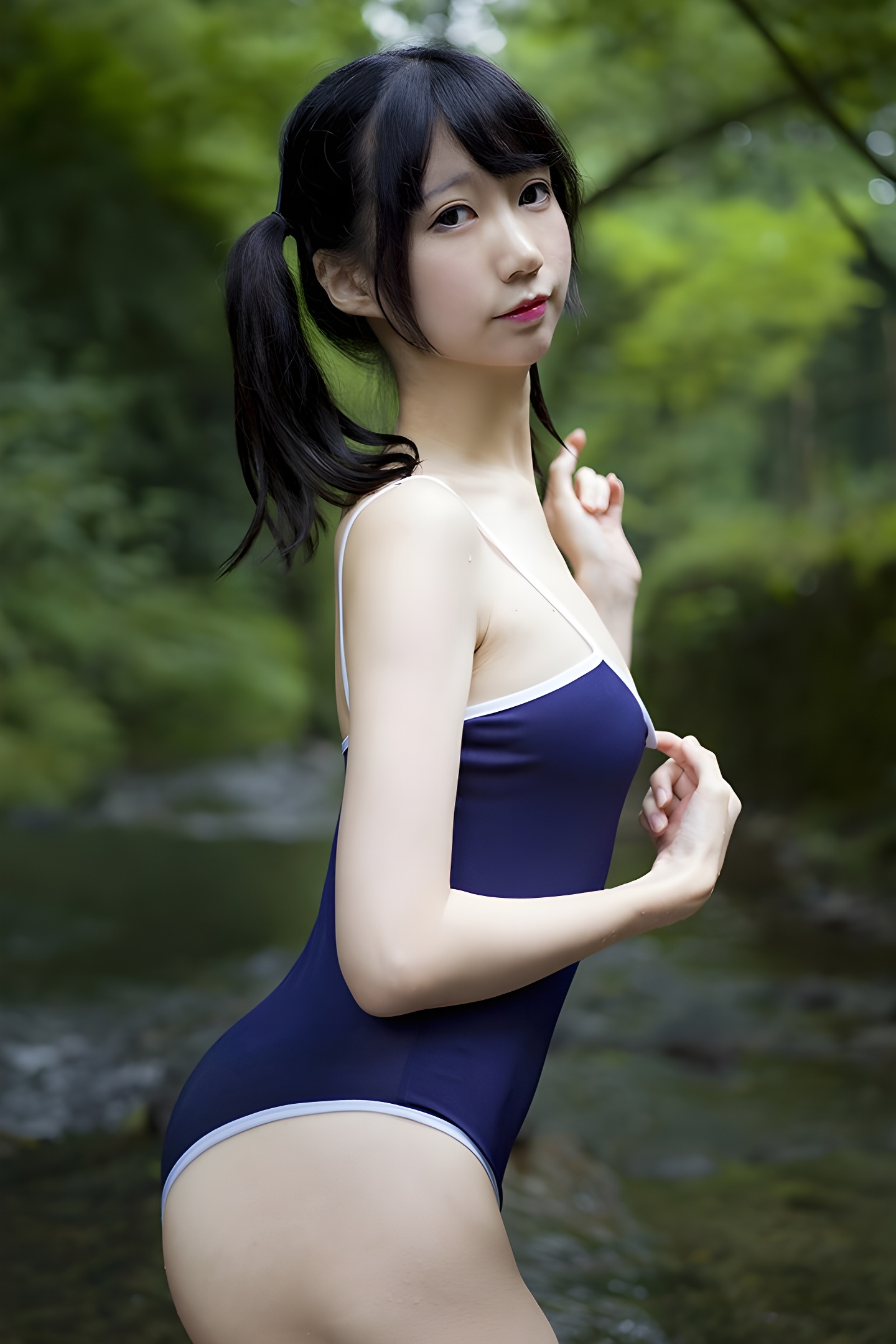 野外露出！魔物喵黑丝制服造型大揭秘，激萌学生妹的诱惑瞬间