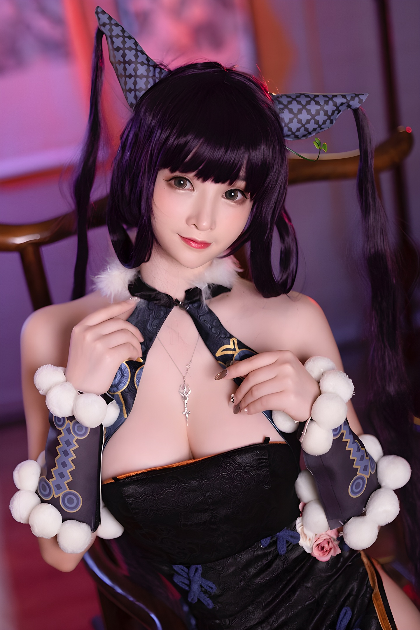 勾魂小妖叉子宝宝：极品美腿图片集，诱惑无法抗拒