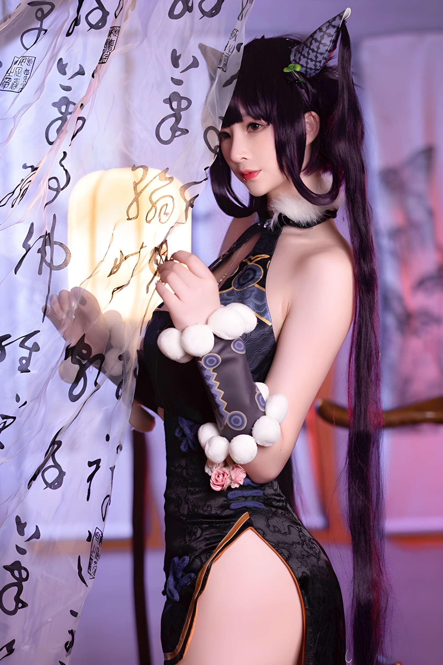 勾魂小妖叉子宝宝：极品美腿图片集，诱惑无法抗拒