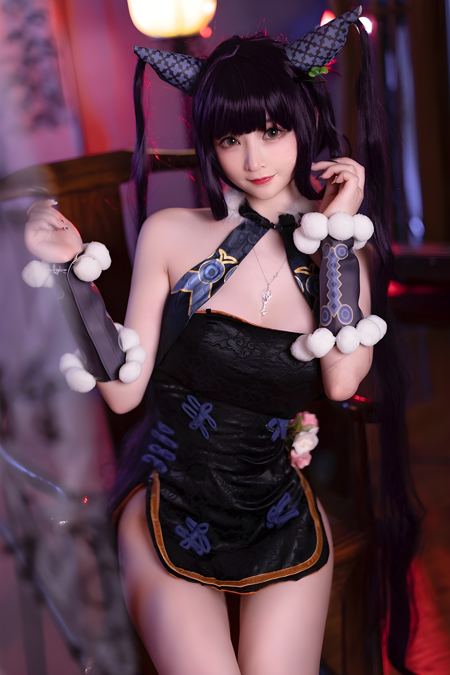 勾魂小妖叉子宝宝：极品美腿图片集，诱惑无法抗拒