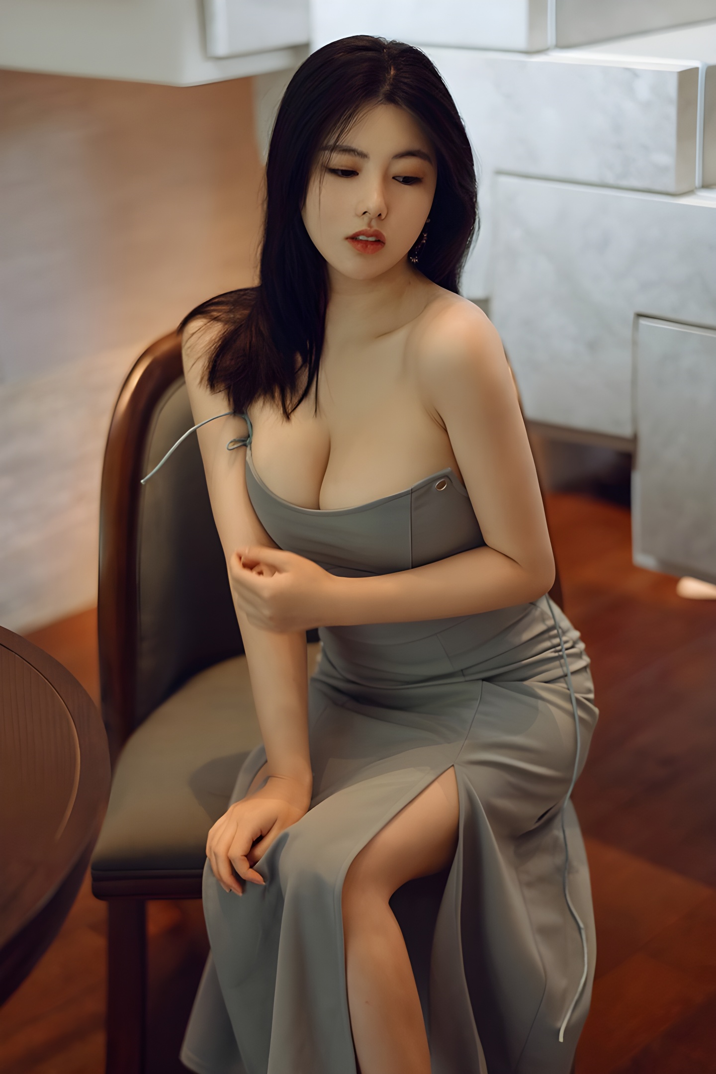 娜露傲人巨乳娇喘中展现极致性感魅力