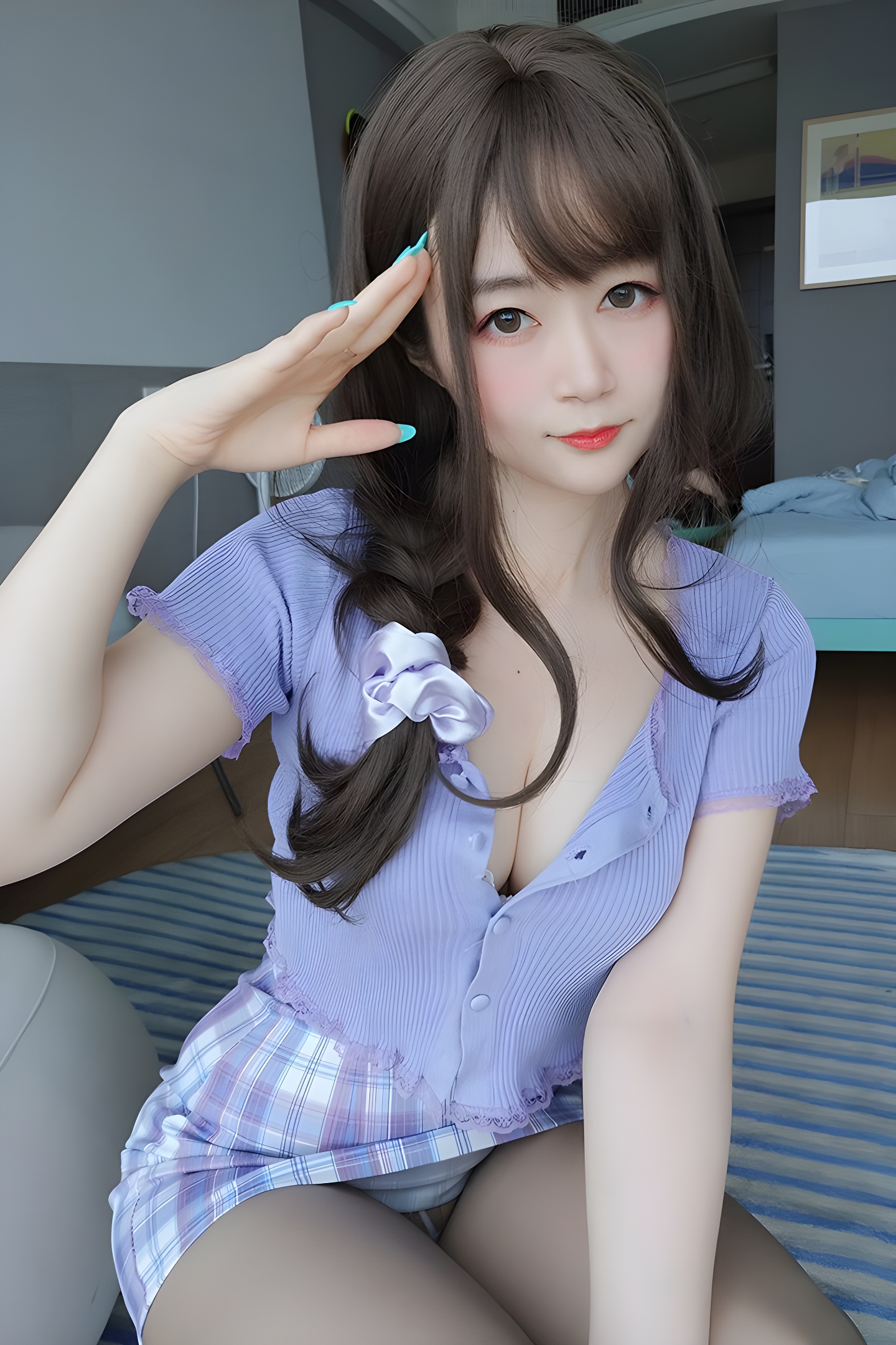 邻家小妹白银八一奶味酥胸灰丝，勾魂魅力全解析