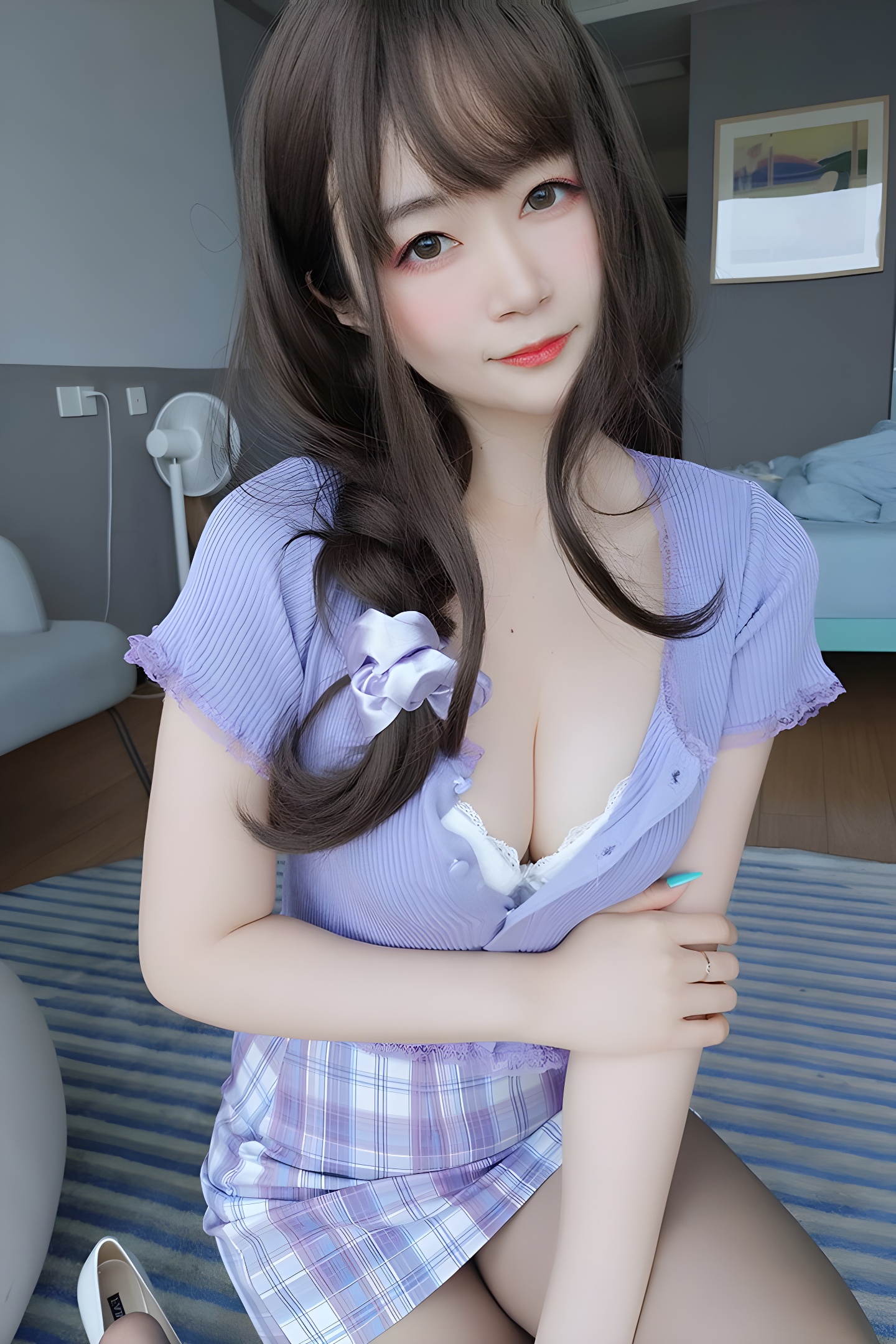 邻家小妹白银八一奶味酥胸灰丝，勾魂魅力全解析