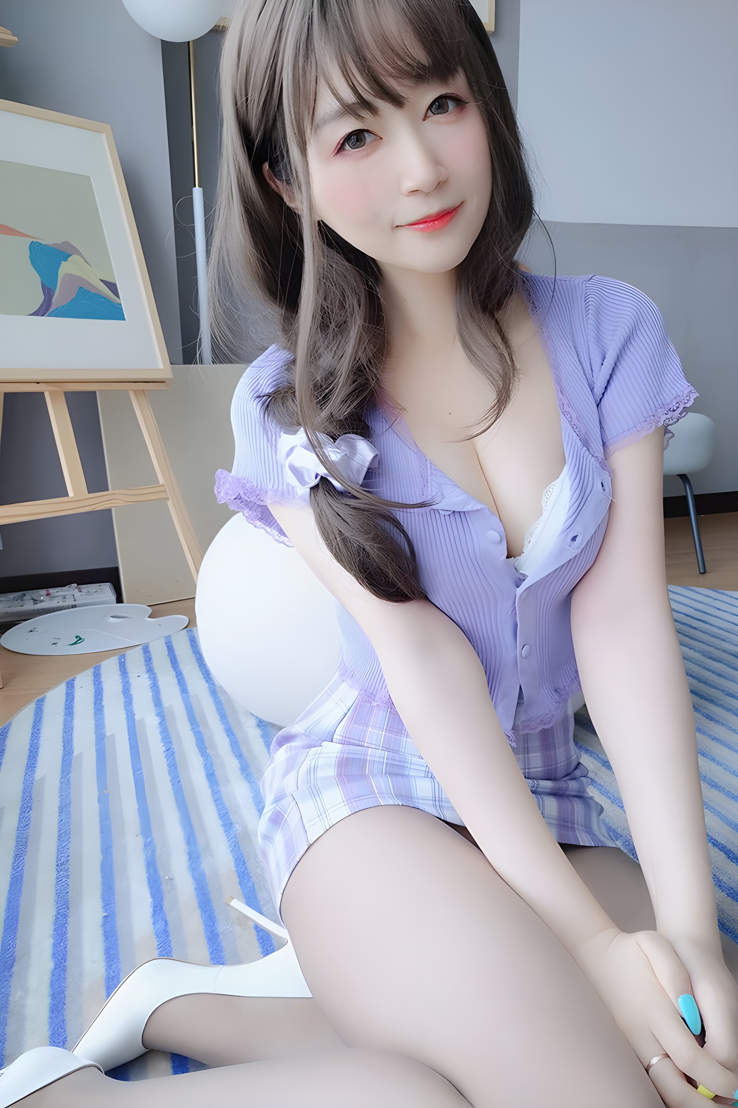 邻家小妹白银八一奶味酥胸灰丝，勾魂魅力全解析