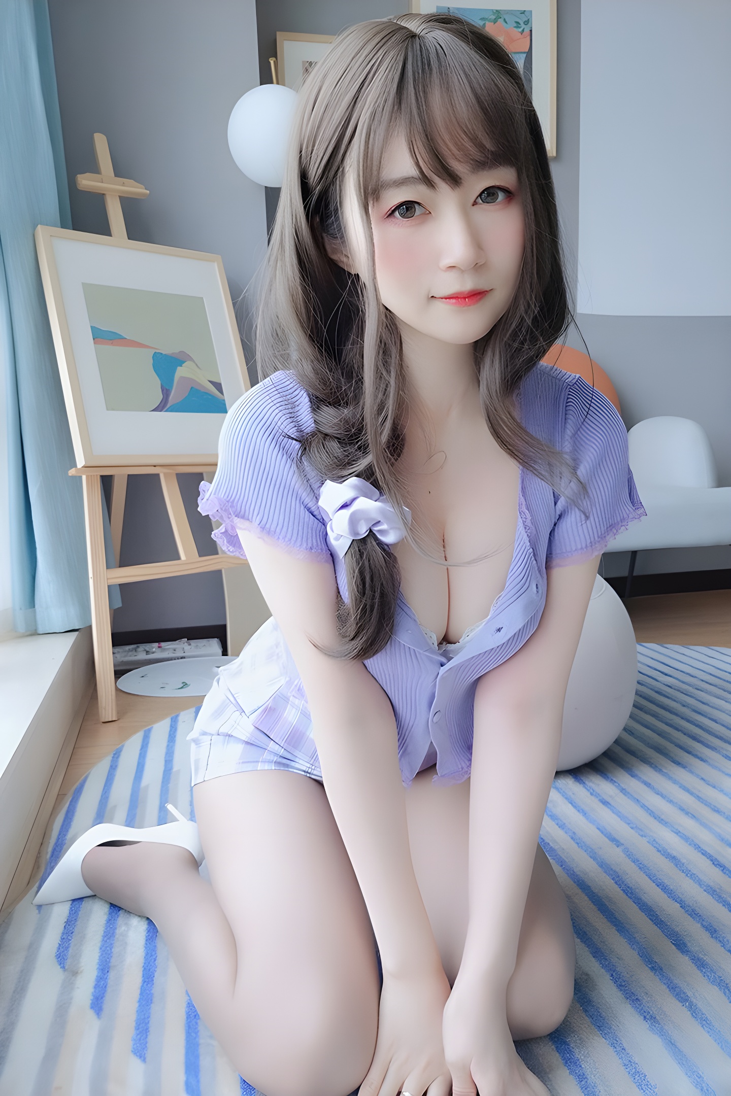 邻家小妹白银八一奶味酥胸灰丝，勾魂魅力全解析