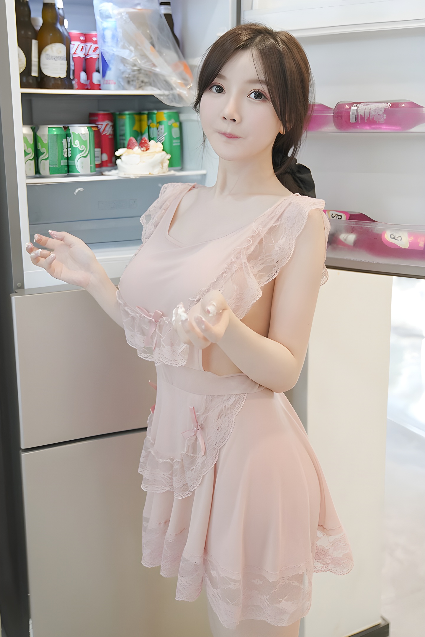 极品厨娘糯美子：丝滑巨乳与美食的致命诱惑